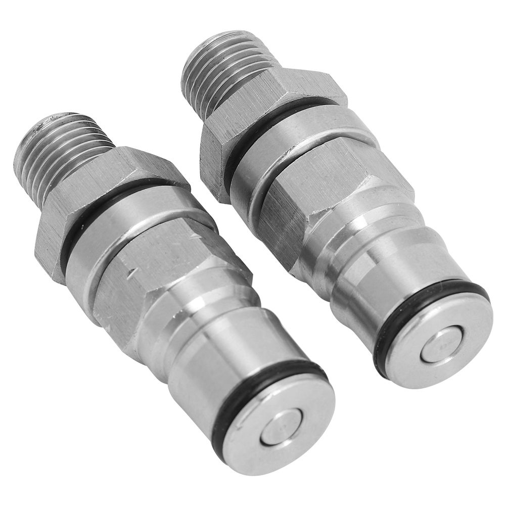 304 Stainless Steel Beer Keg Ball Lock Adapter Post Pressure Relief Valve view 7