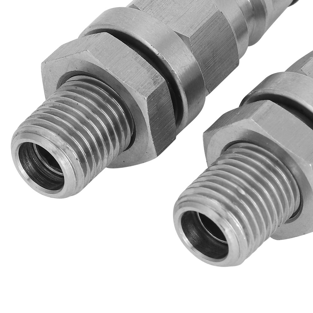 304 Stainless Steel Beer Keg Ball Lock Adapter Post Pressure Relief Valve view 11
