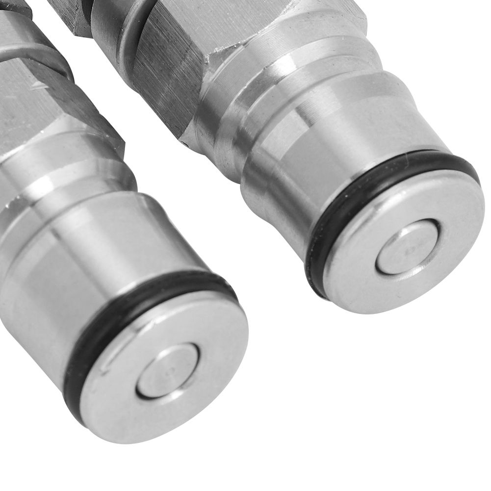 304 Stainless Steel Beer Keg Ball Lock Adapter Post Pressure Relief Valve view 12