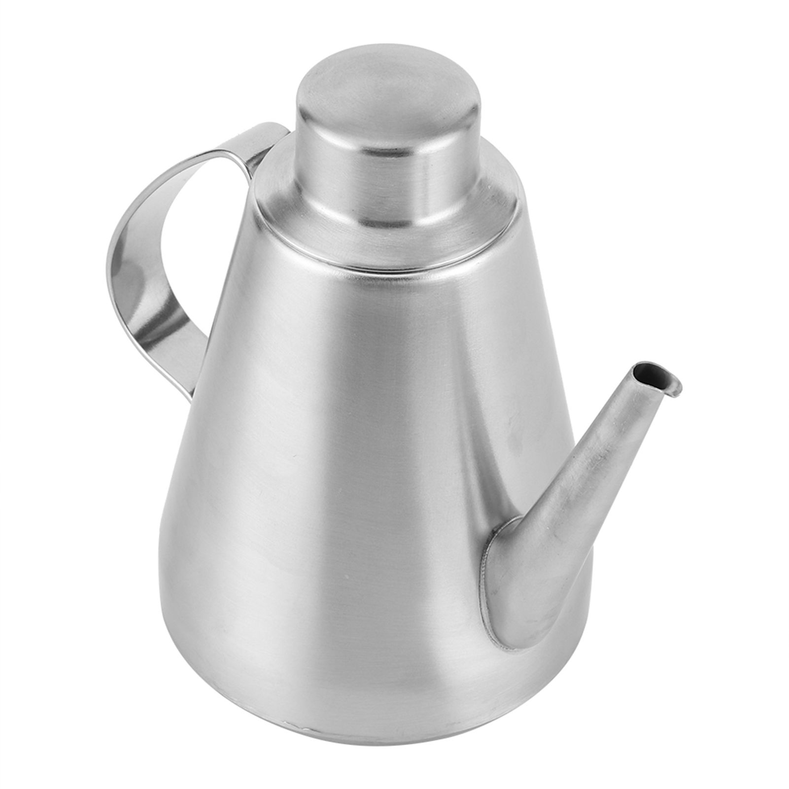 Stainless Steel Household Kitchen Handle Oil Pot Bottle Storage Container with view 3