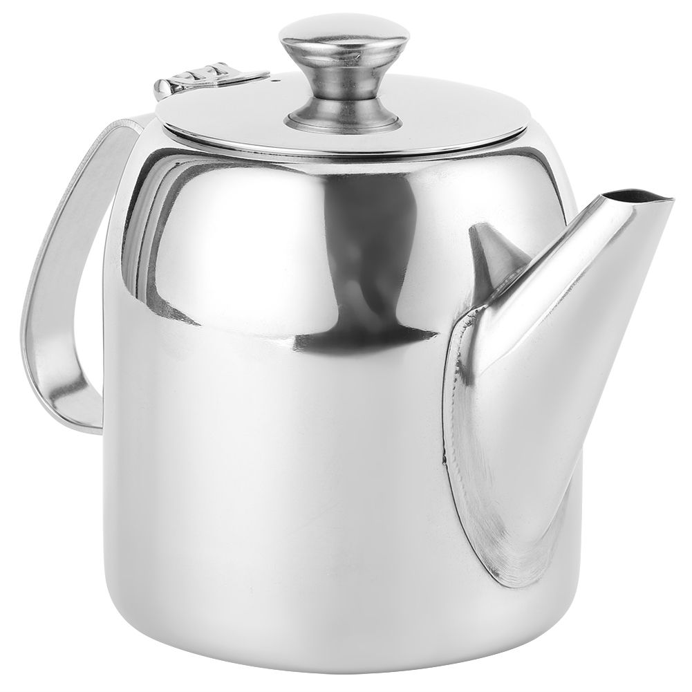 Coffee Pot Teapot Stainless Steel Kettle Cold Water Jug Short Spout for Hotel view 7