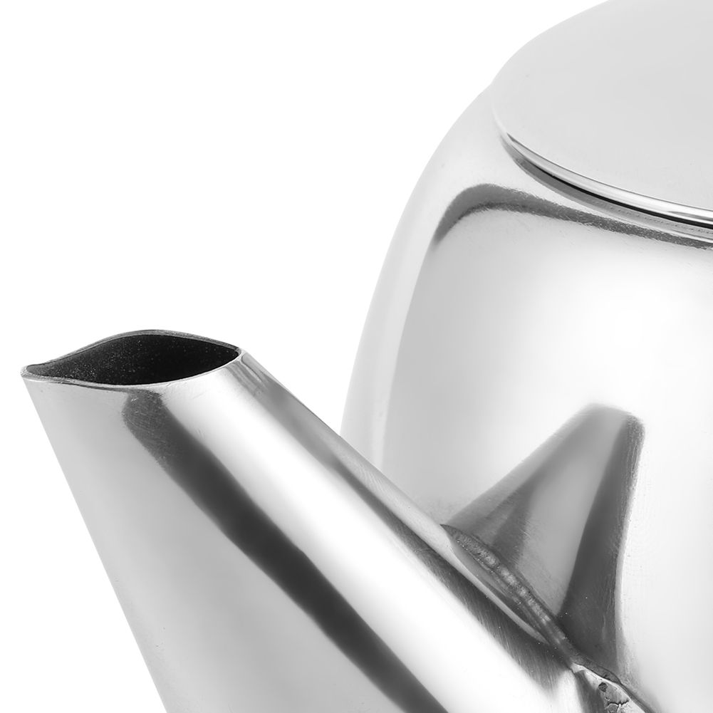 Coffee Pot Teapot Stainless Steel Kettle Cold Water Jug Short Spout for Hotel view 11