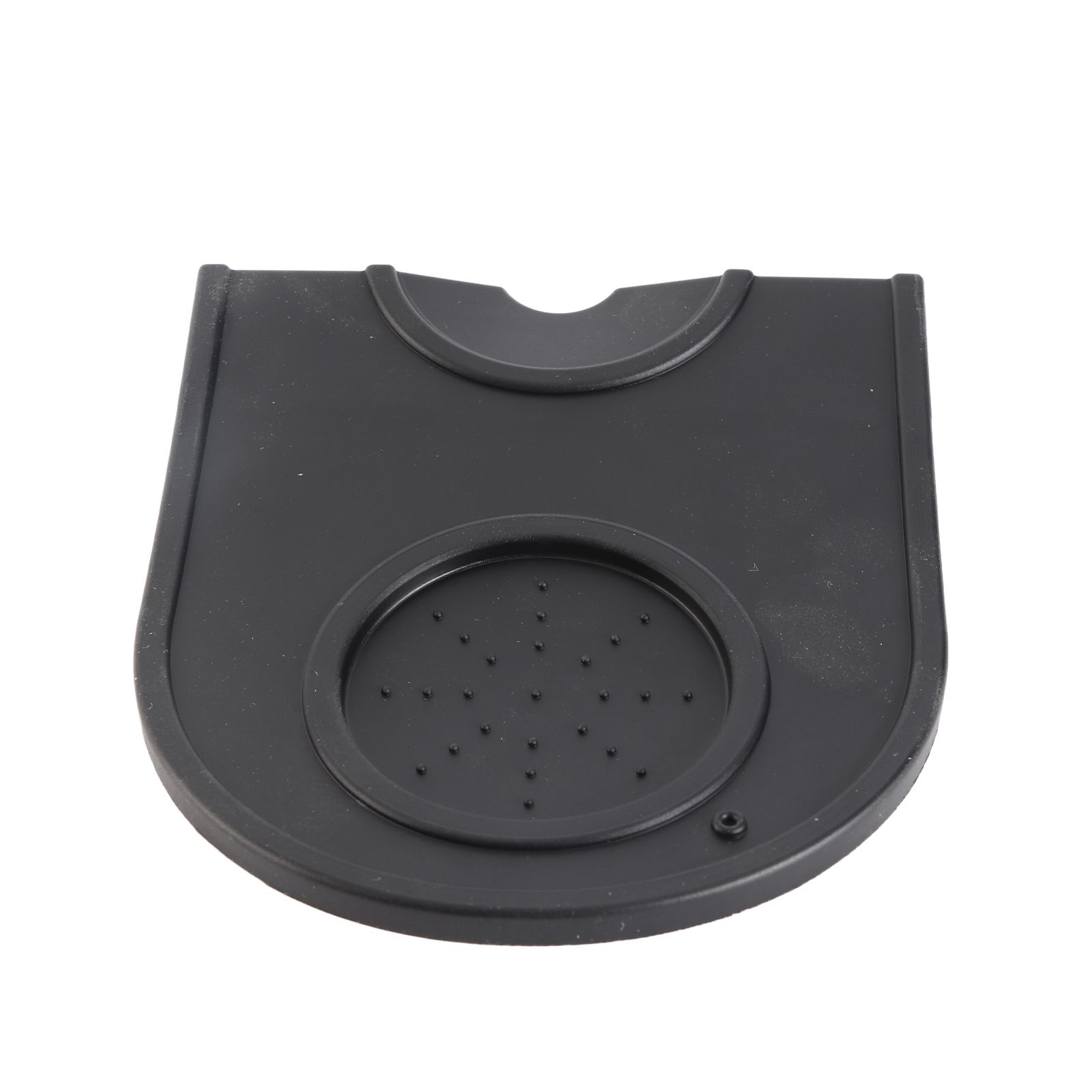 Mini Thicken Silicone Coffee Powder Tamper Support Pad Holder Tamping Corner view 4
