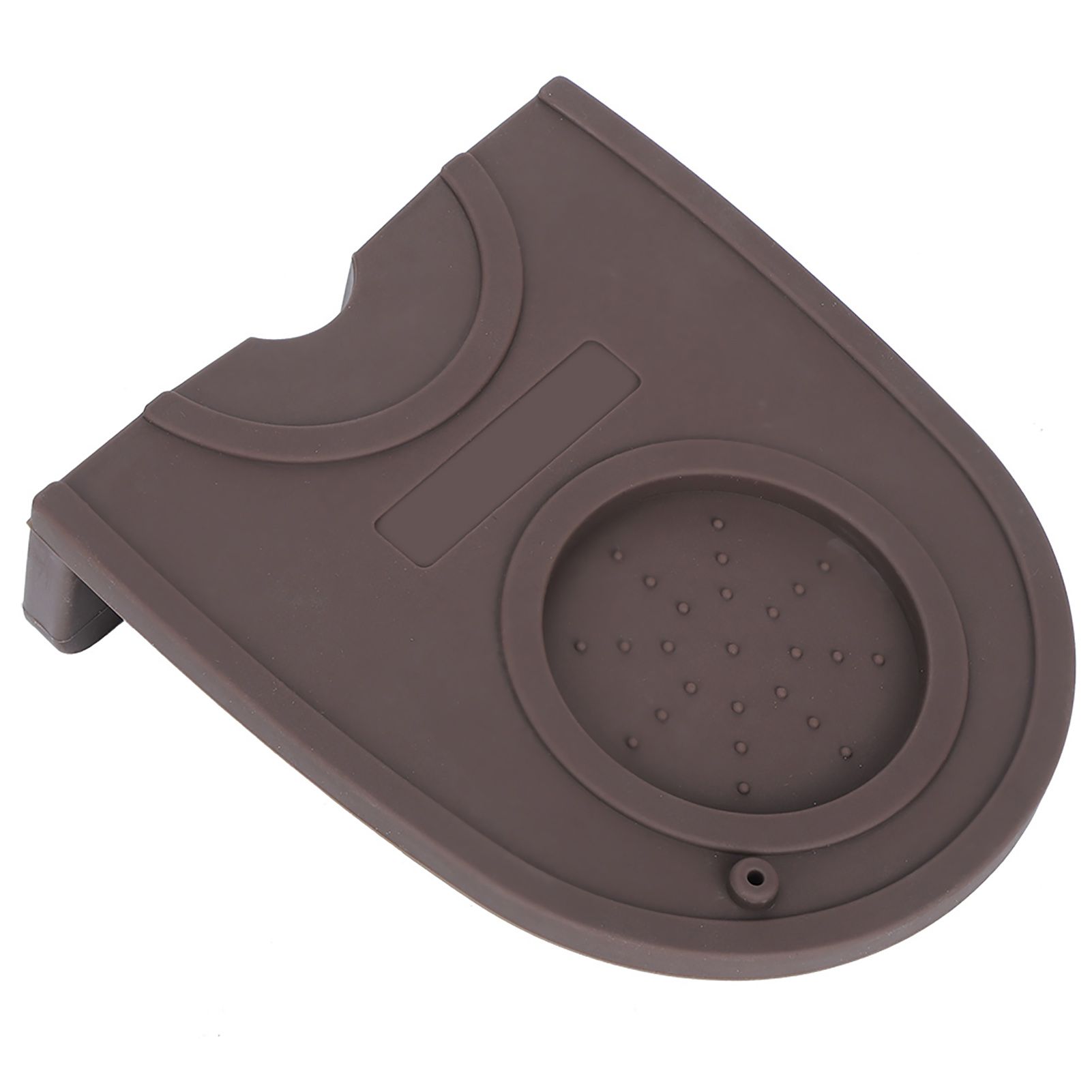 Mini Thicken Silicone Coffee Powder Tamper Support Pad Holder Tamping Corner