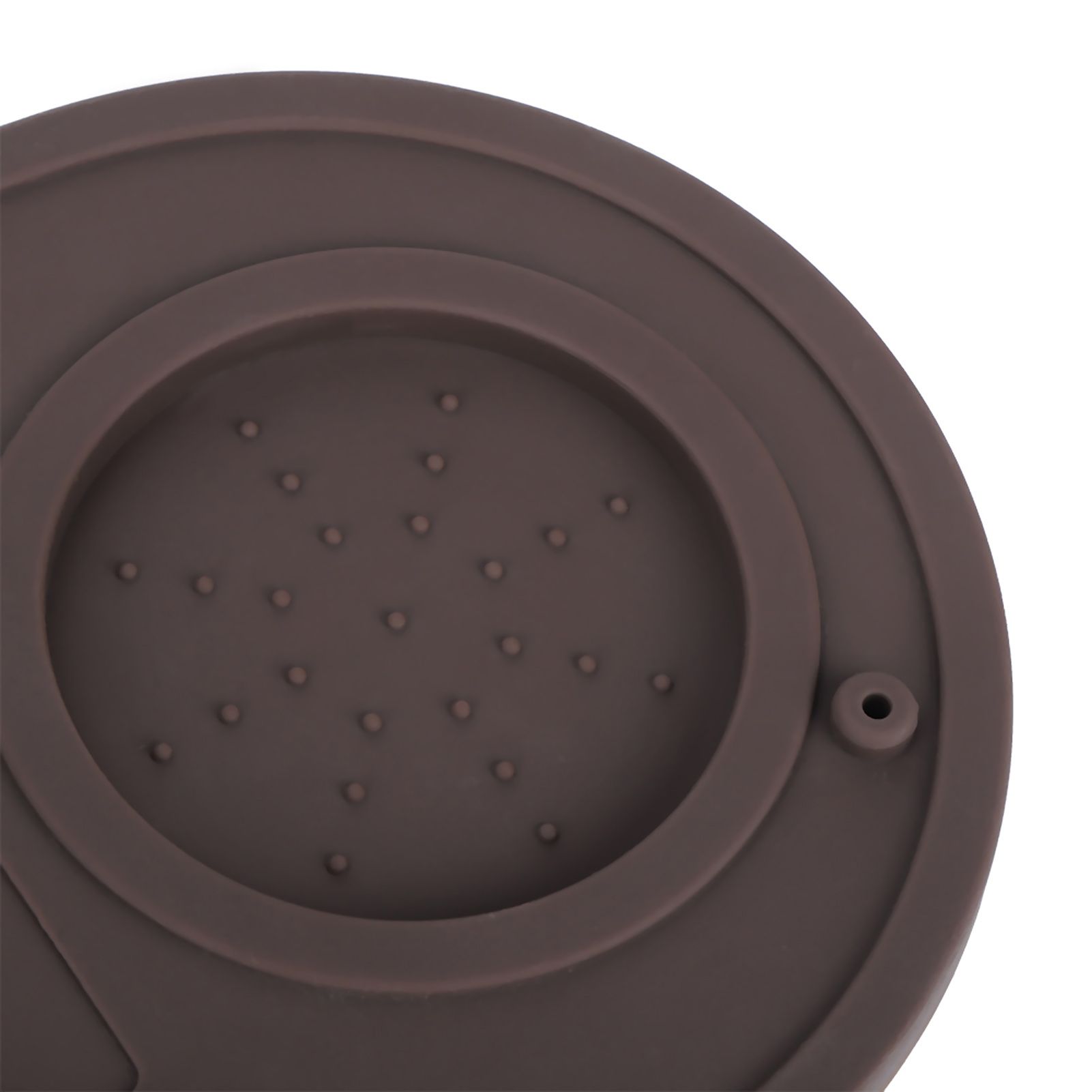 Mini Thicken Silicone Coffee Powder Tamper Support Pad Holder Tamping Corner view 12