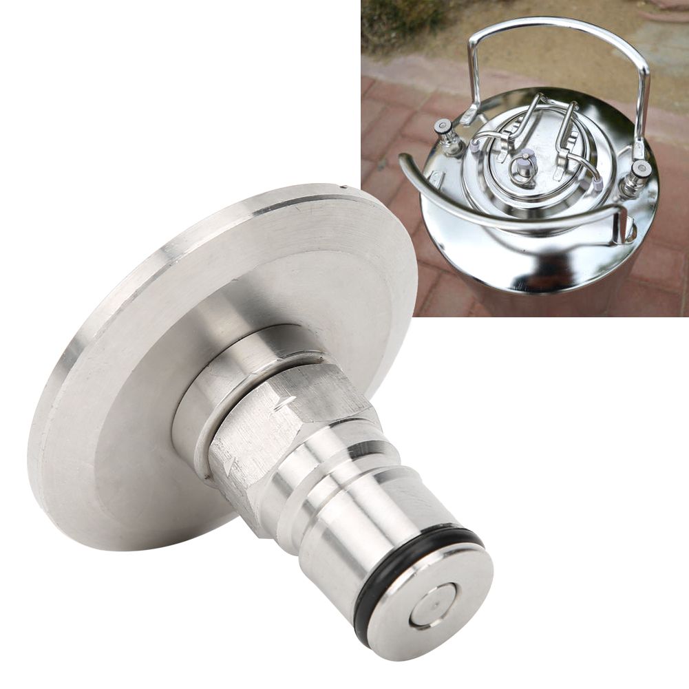 1.5in Gas Lock Post Adapter Tri Clamp to Ball Connector Beer Brewing Accessory view 10