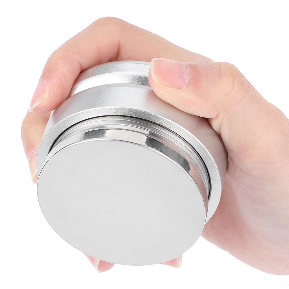 Adjustable Stainless Steel Coffee Tamper Flat Base Coffee Powder Distributor view 3