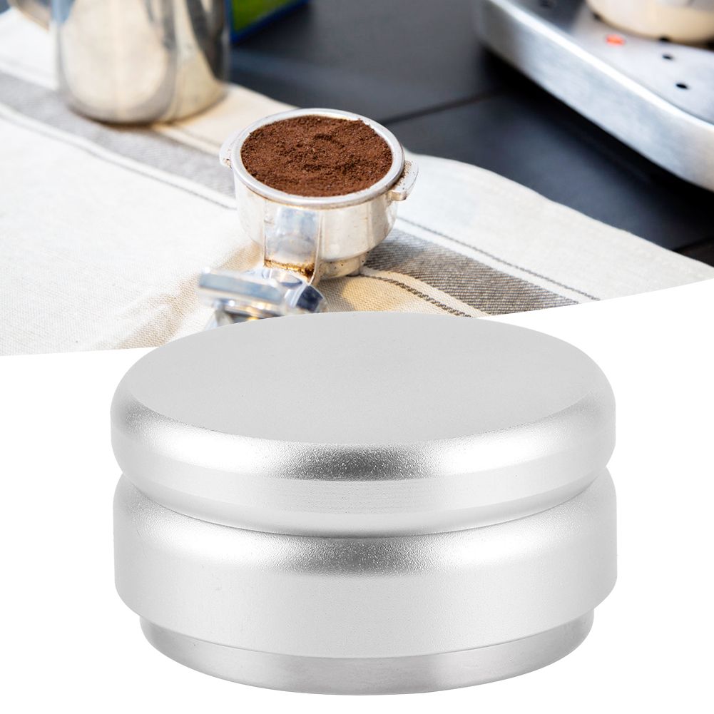 Adjustable Stainless Steel Coffee Tamper Flat Base Coffee Powder Distributor view 9