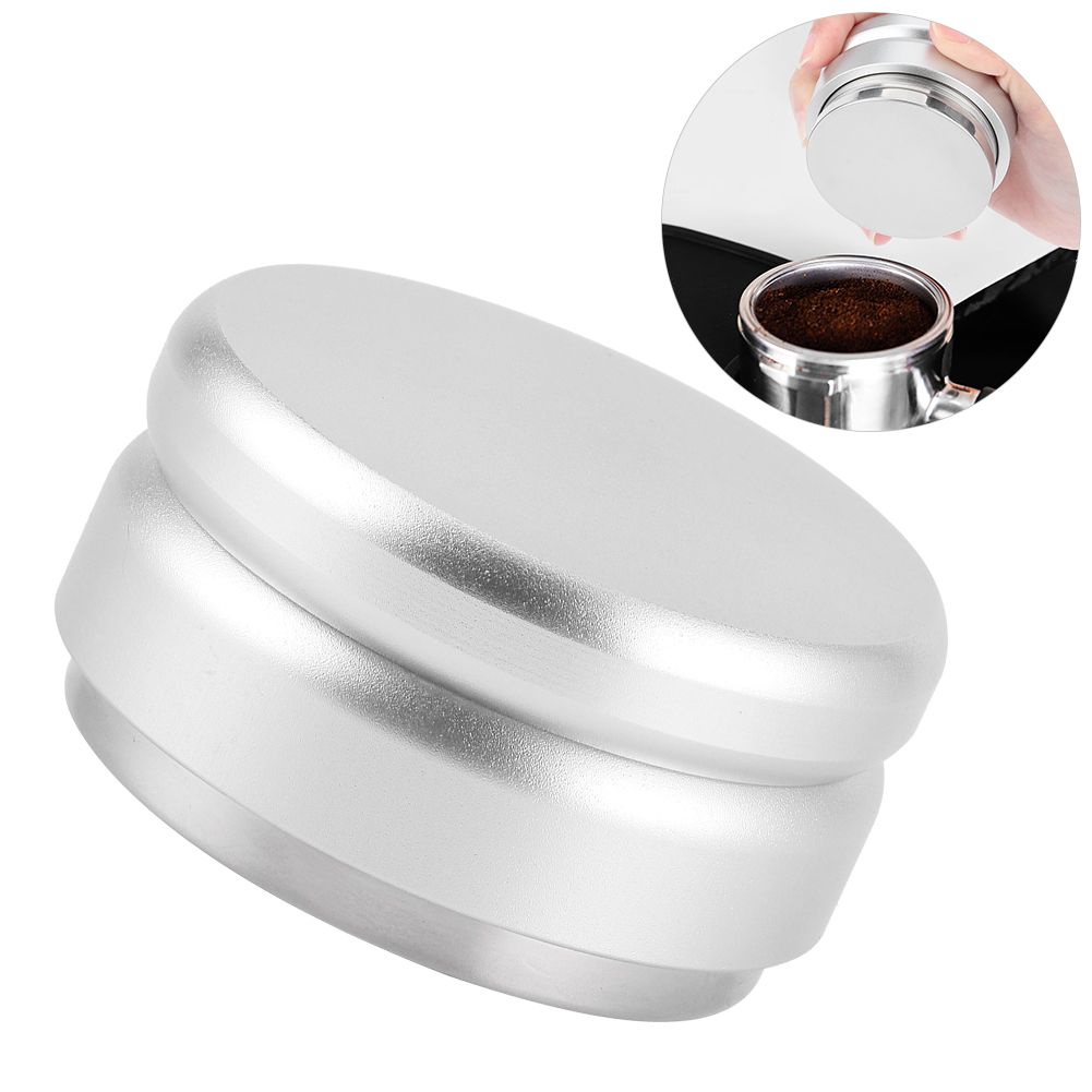 Adjustable Stainless Steel Coffee Tamper Flat Base Coffee Powder Distributor view 10
