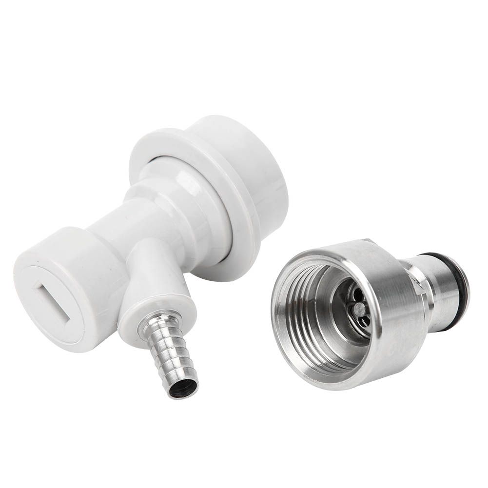 Gas Carbonation Cap Ball Lock Post Home Brewing Keg Connector Distributor Adapter view 4