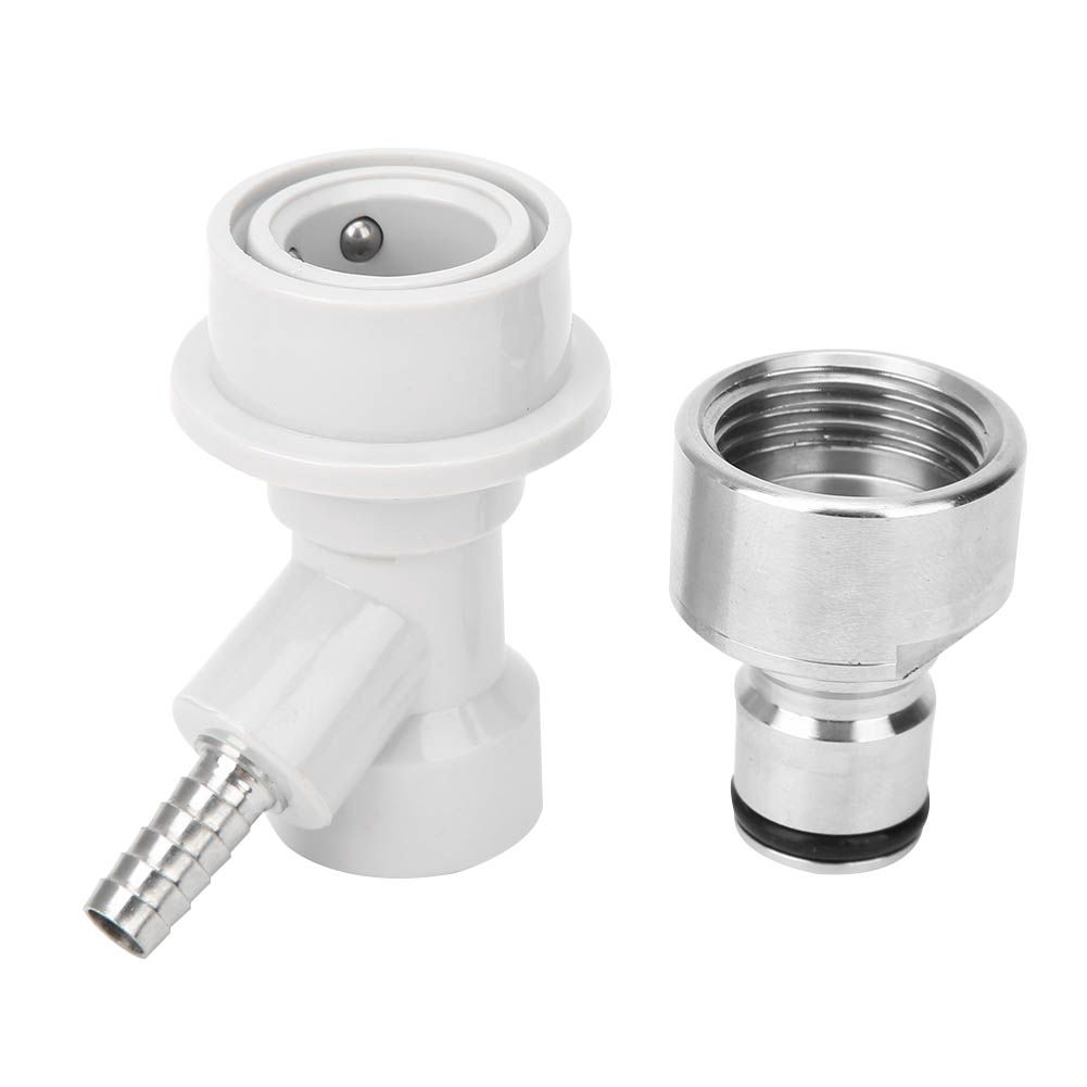 Gas Carbonation Cap Ball Lock Post Home Brewing Keg Connector Distributor Adapter view 6