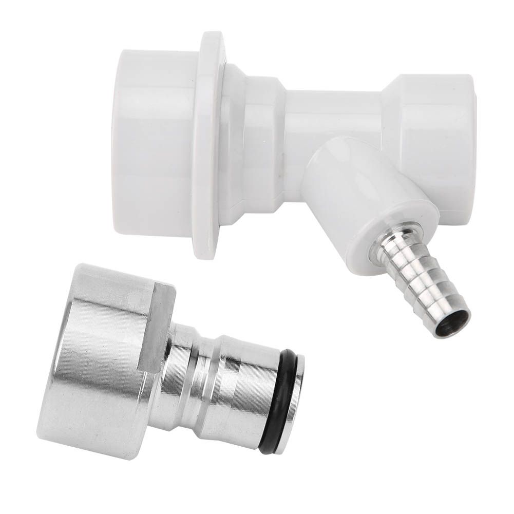 Gas Carbonation Cap Ball Lock Post Home Brewing Keg Connector Distributor Adapter view 7