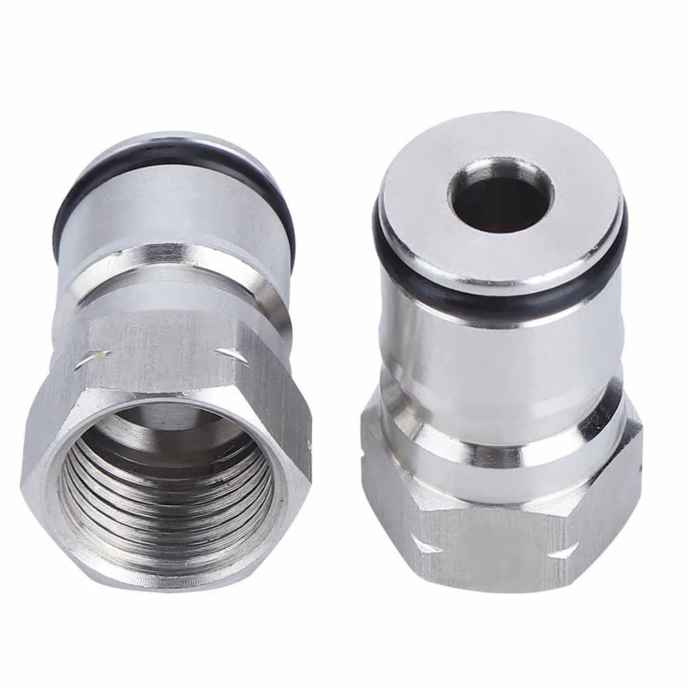 304 Stainless Steel Homebrew Keg Ball Lock Post Connector Adapter 9/16in‑18
