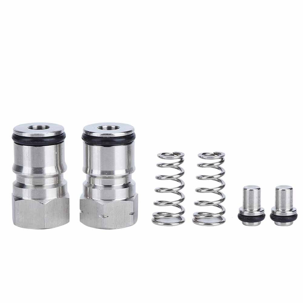 304 Stainless Steel Homebrew Keg Ball Lock Post Connector Adapter 9/16in‑18 view 2