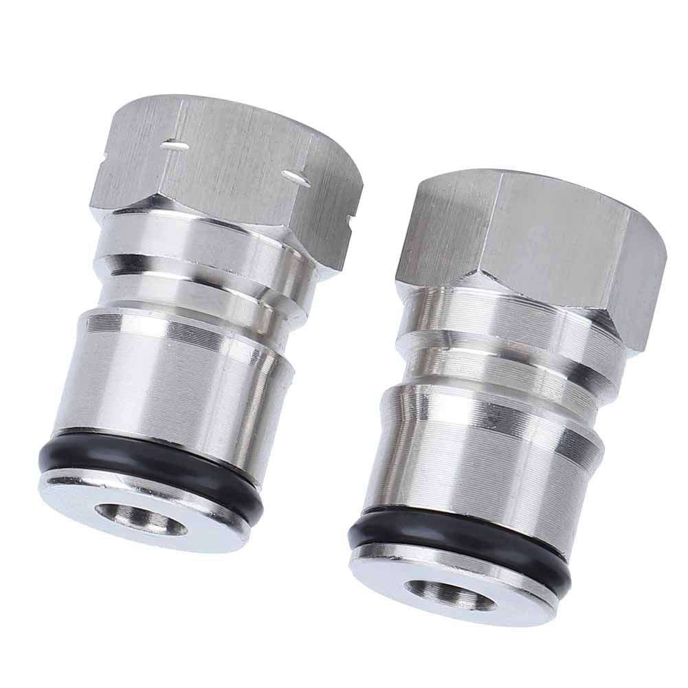304 Stainless Steel Homebrew Keg Ball Lock Post Connector Adapter 9/16in‑18 view 3