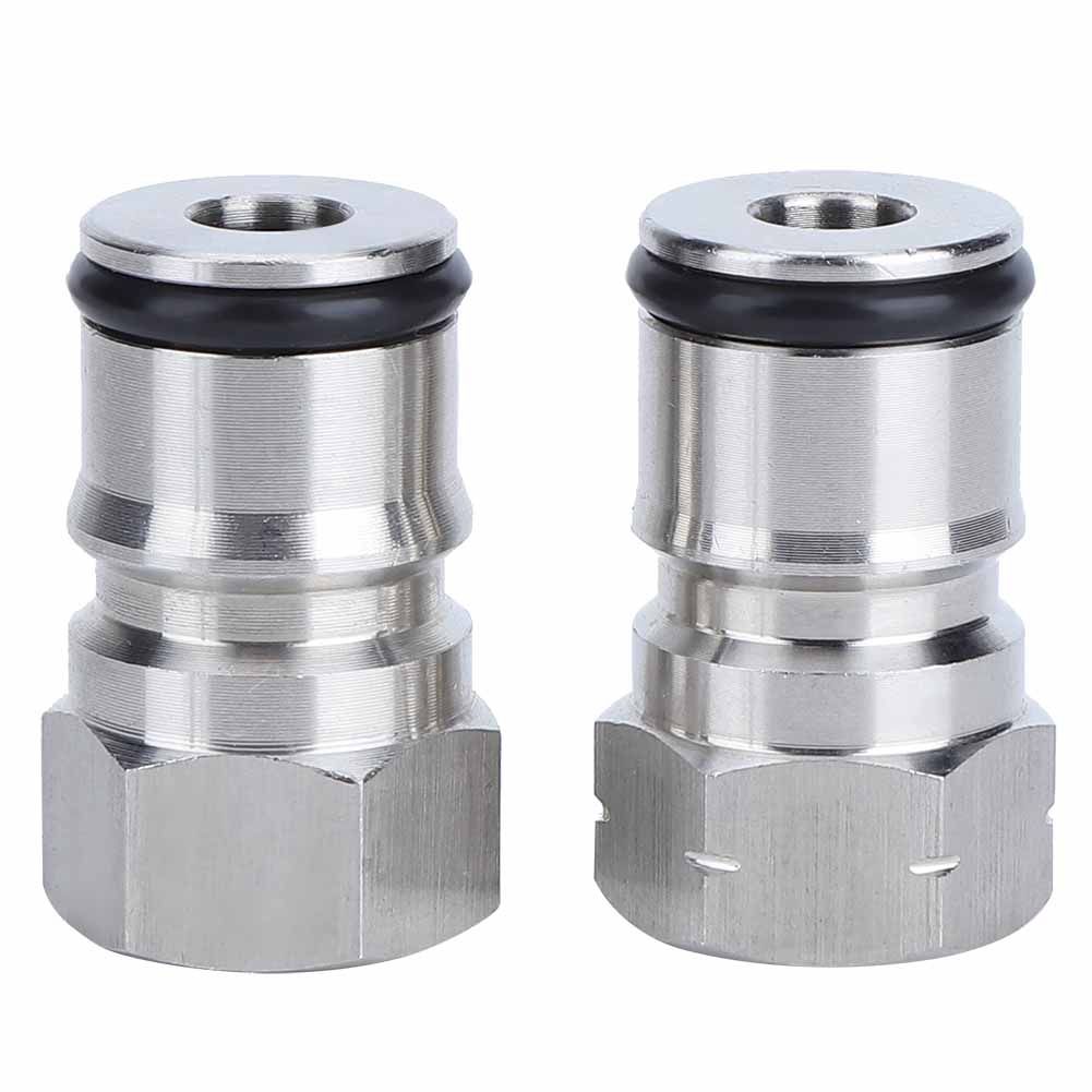 304 Stainless Steel Homebrew Keg Ball Lock Post Connector Adapter 9/16in‑18 view 4