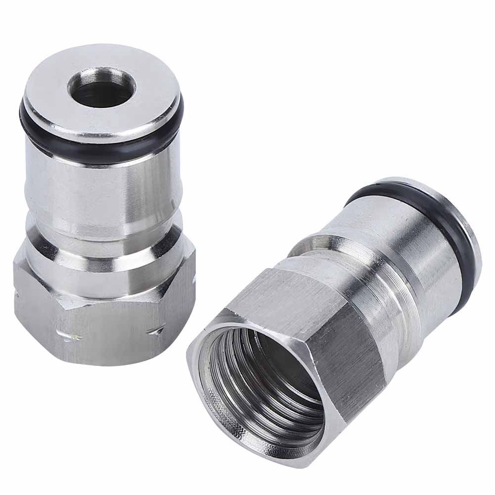 304 Stainless Steel Homebrew Keg Ball Lock Post Connector Adapter 9/16in‑18 view 7