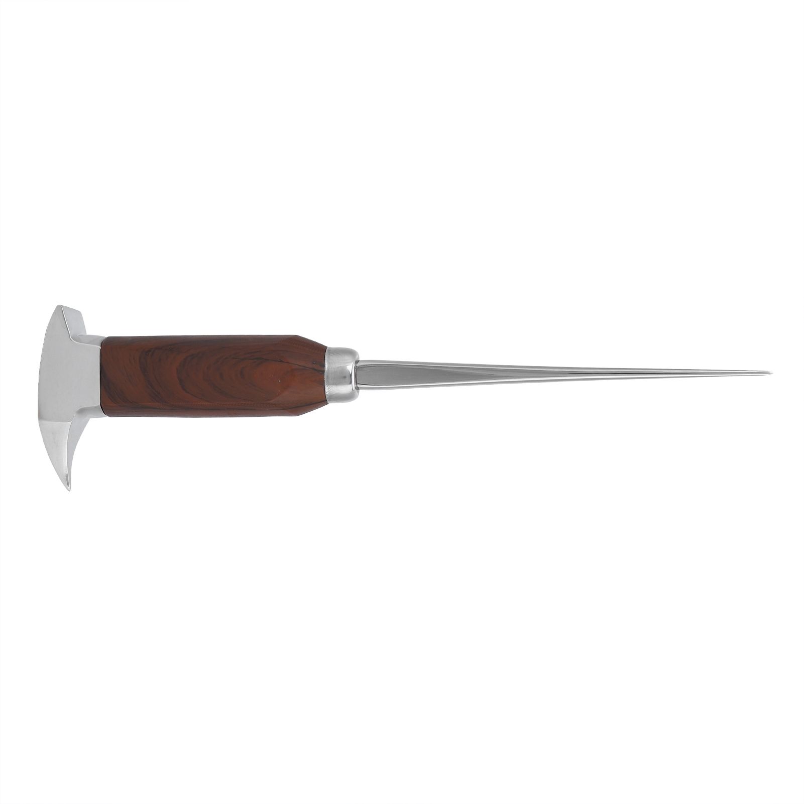 Ice Pick Stainless Steel Ice Pick with Wood Handle Bartender Tool for Bars view 5