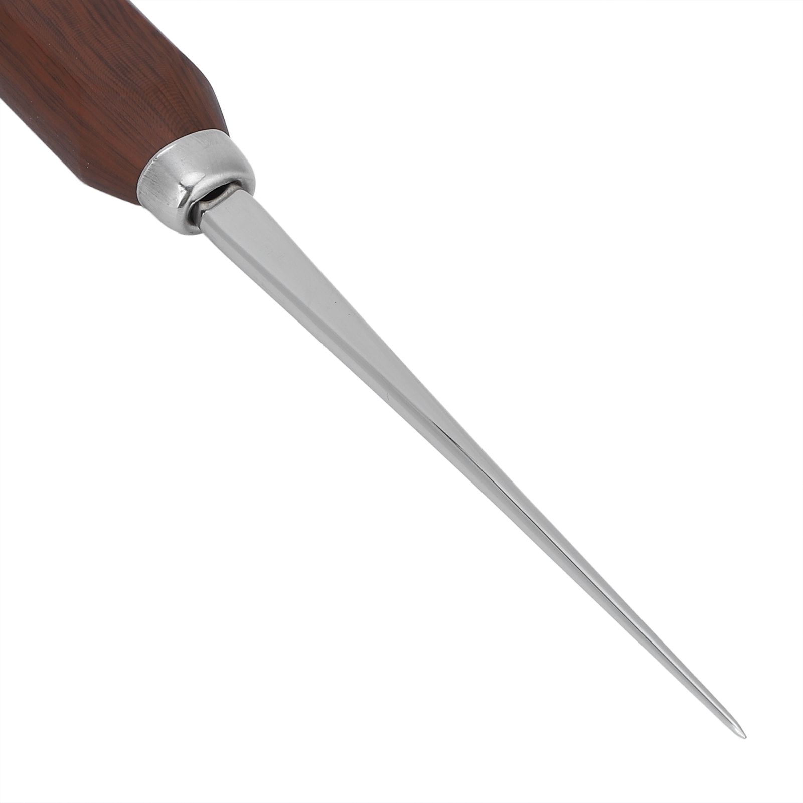 Ice Pick Stainless Steel Ice Pick with Wood Handle Bartender Tool for Bars view 11