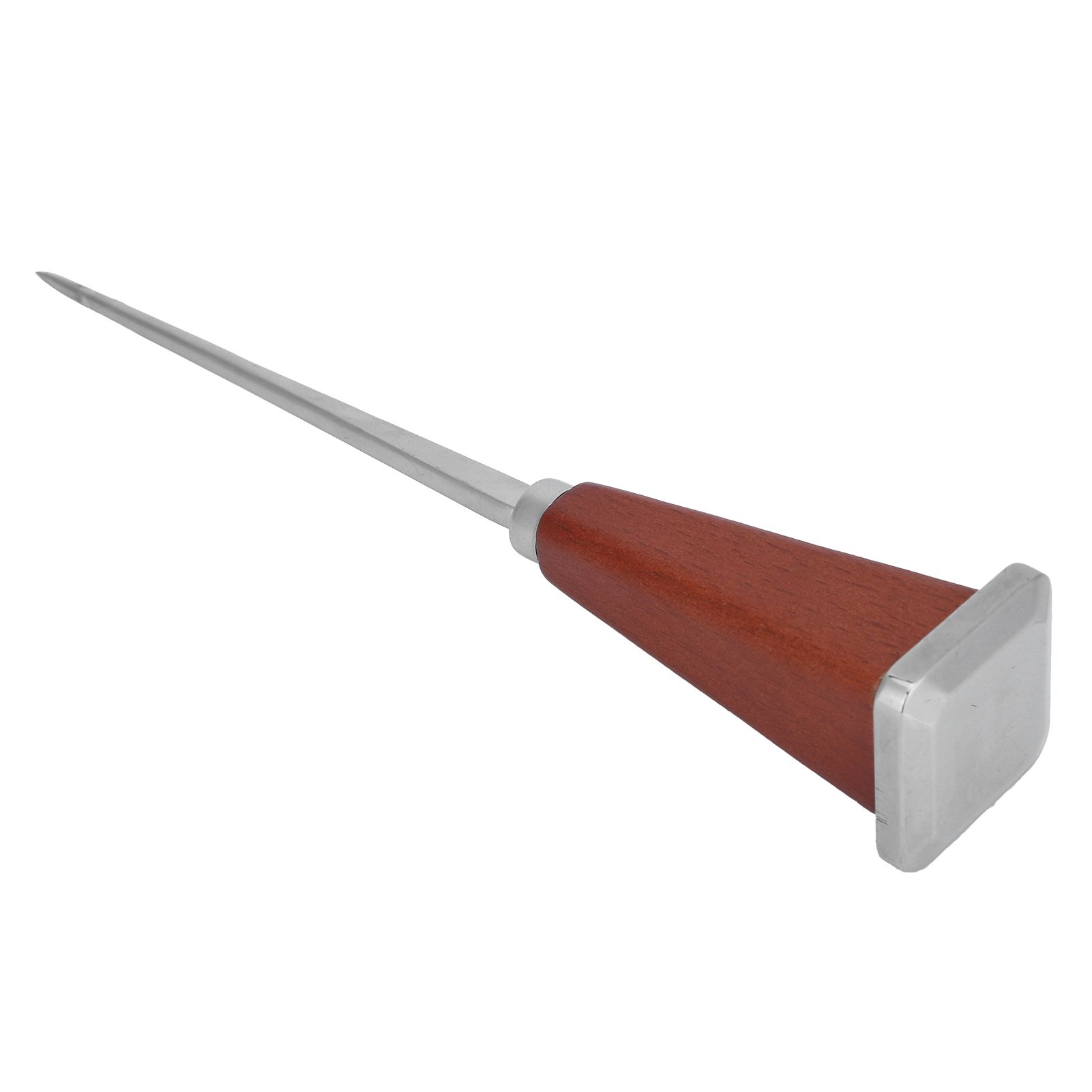 Ice Pick Stainless Steel Ice Pick with Wood Handle Bartender Tool for Bars view 7