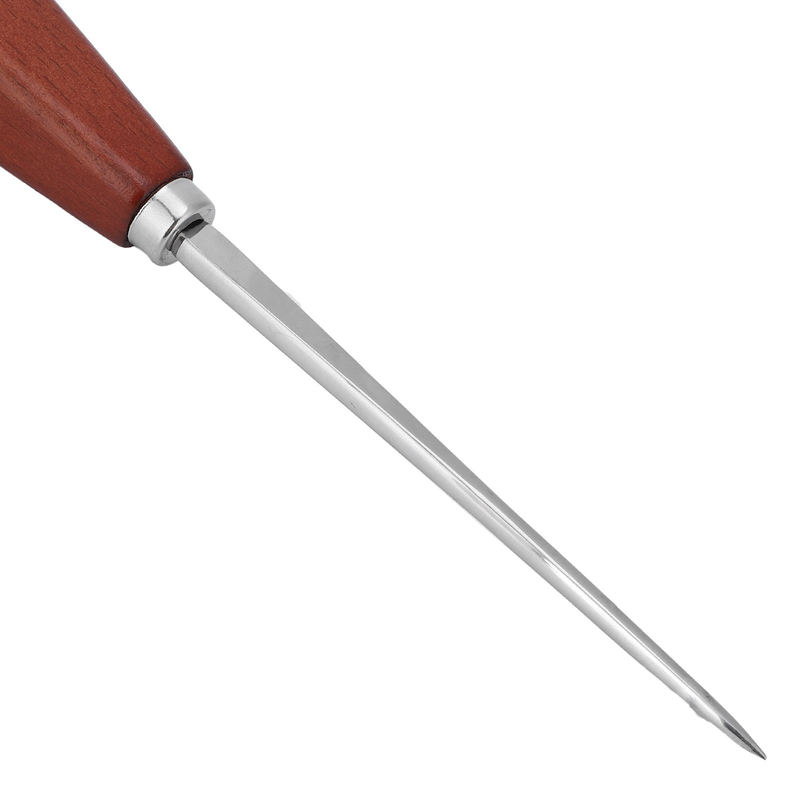 Ice Pick Stainless Steel Ice Pick with Wood Handle Bartender Tool for Bars view 11