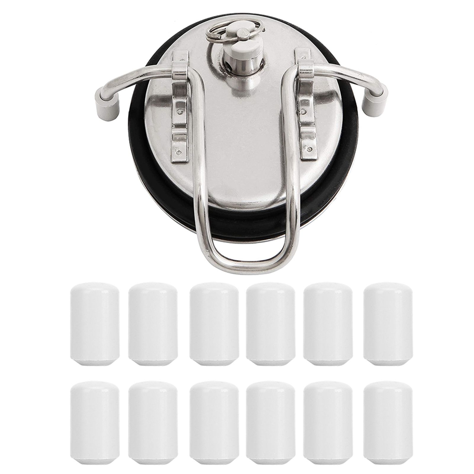 12PCS Plastic Keg Lid Feet Replacement for Homebrew Beer Keg Parts Kegging view 9