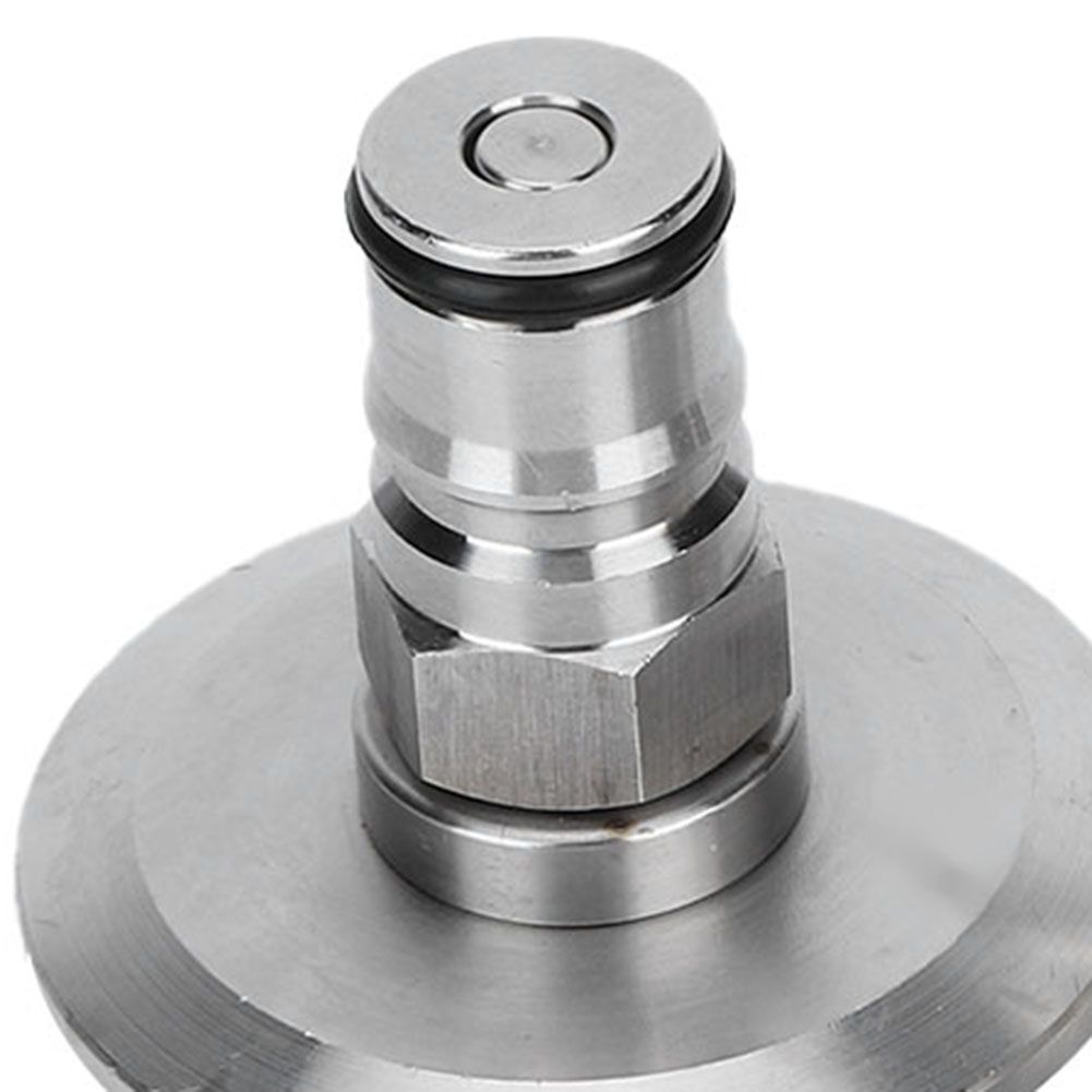 2Pcs 304 Stainless Steel Homebrew Keg 1.5in TriClamp to Ball Lock Post Adapter view 11