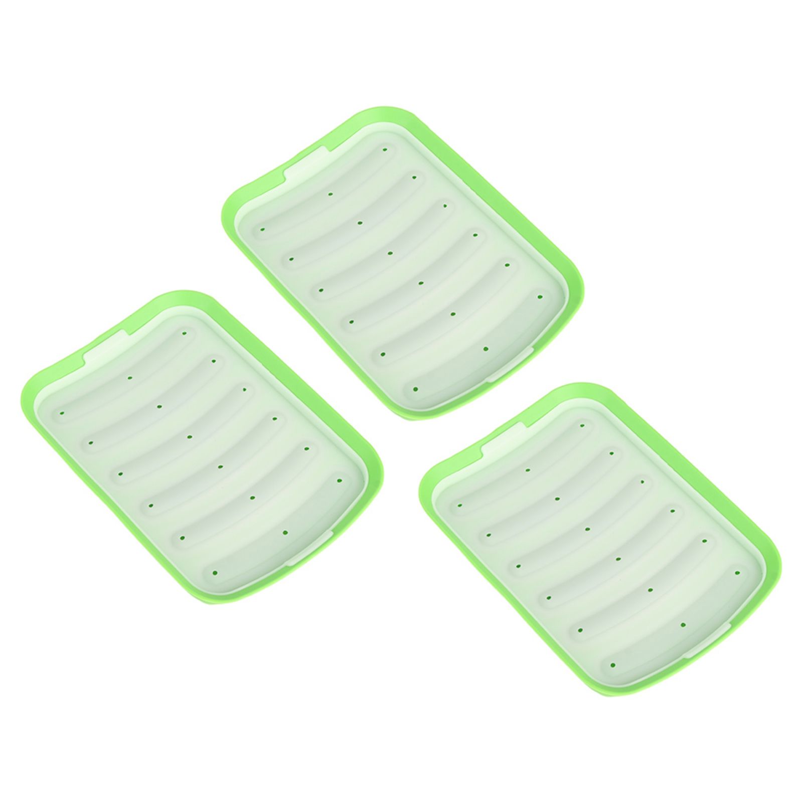 3PCS Sausage Hot Dogs Silicone Mold DIY Ham Making Mould Baby Food Supplement view 6