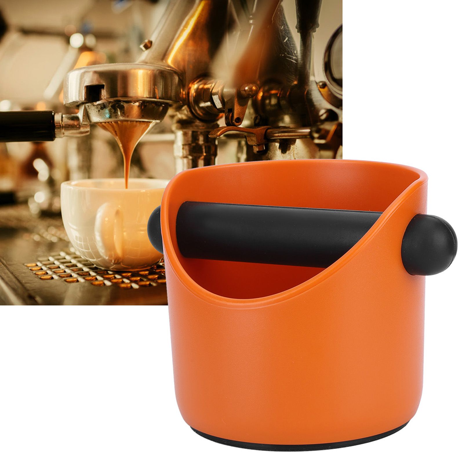 Mini Coffee Grounds Container NonSlip Straight Port Household Grind Bucket view 10