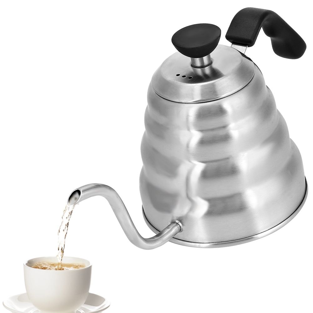 Stainless Steel Household Coffee Drip Gooseneck Kettle Pot Pour Over Coffee view 8