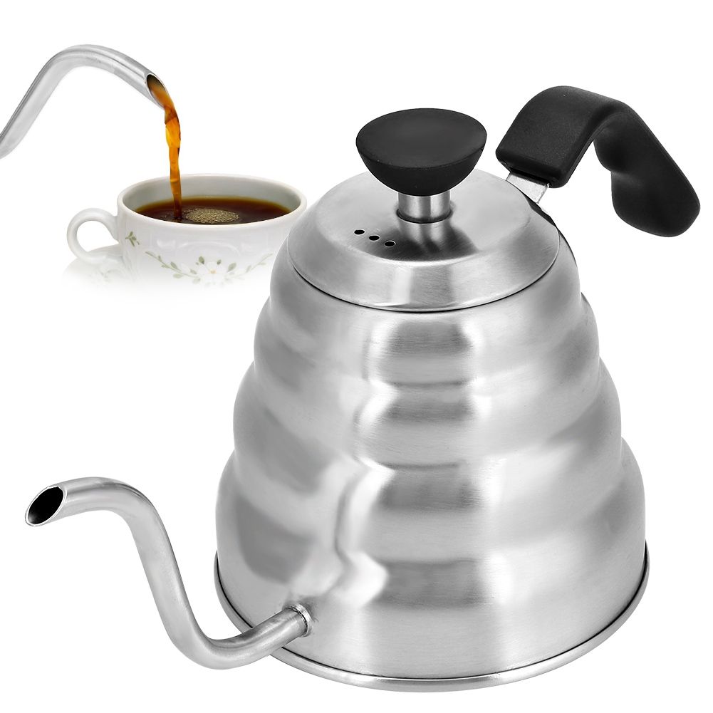 Stainless Steel Household Coffee Drip Gooseneck Kettle Pot Pour Over Coffee view 10