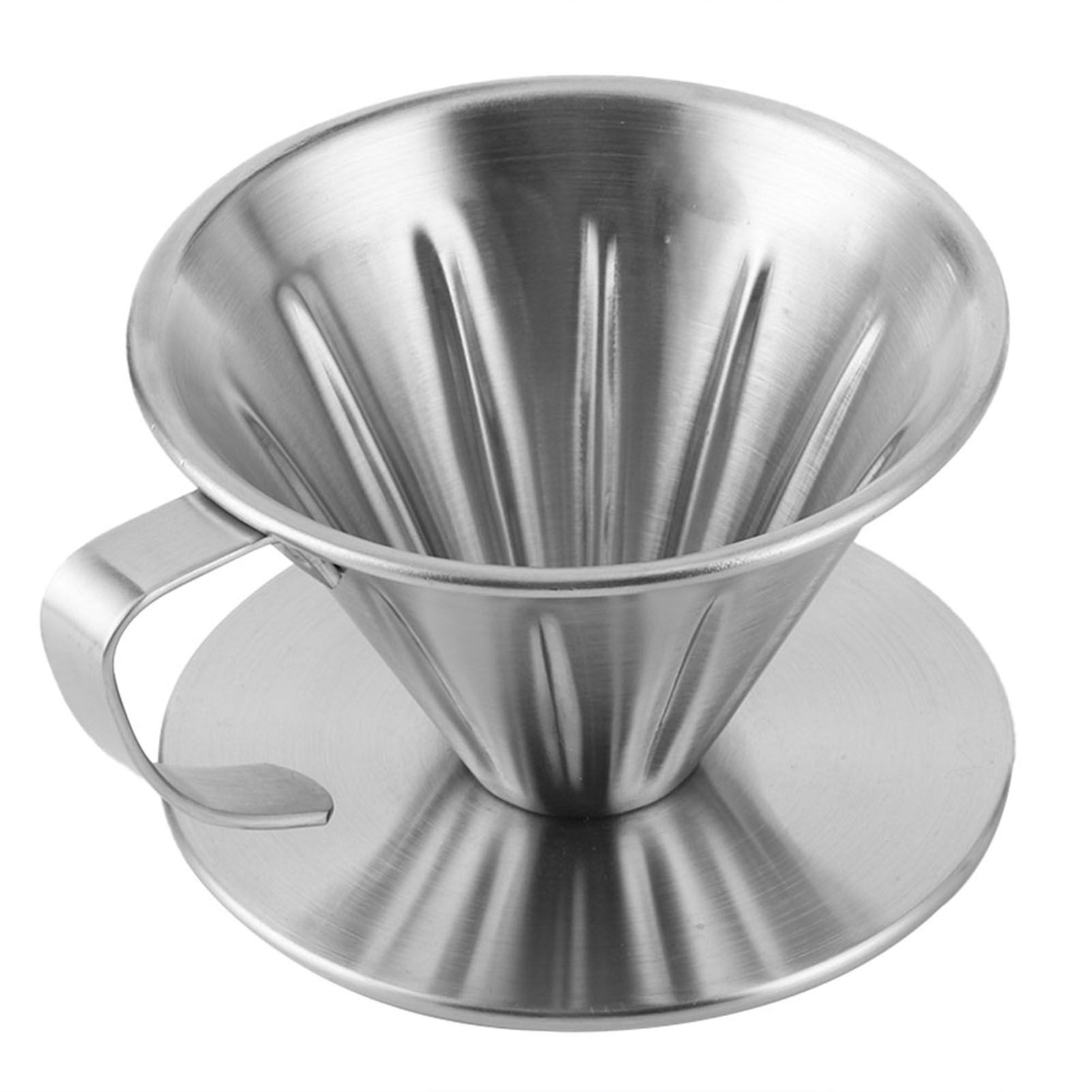 Stainless Steel Pour Over Coffee Dripper Cone Filter Cup Stand Coffee Machine view 5