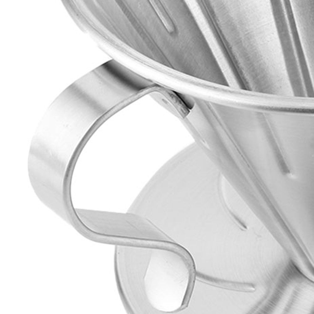 Stainless Steel Pour Over Coffee Dripper Cone Filter Cup Stand Coffee Machine view 11