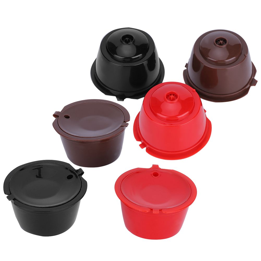 Reusable Refillable Coffee Capsule Filter Cup with Spoon Brush Set Cafe Tools view 4