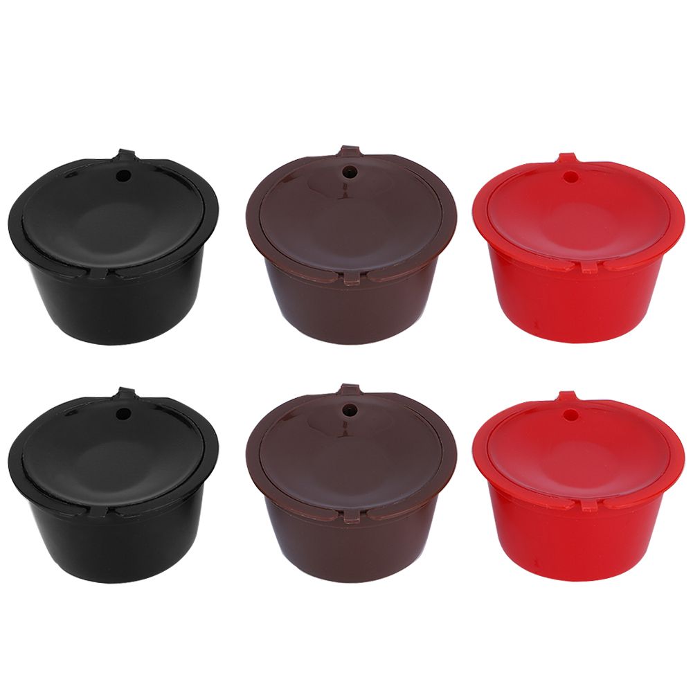 Reusable Refillable Coffee Capsule Filter Cup with Spoon Brush Set Cafe Tools view 5