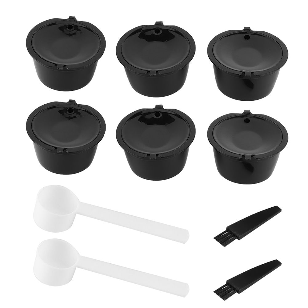 2Sets Coffee Capsule Pods Reusable Refillable Filter Cup Fit for Nestle DOLCE view 3