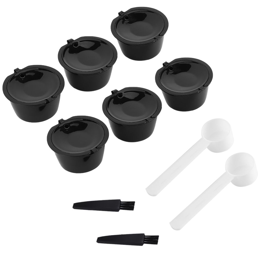 2Sets Coffee Capsule Pods Reusable Refillable Filter Cup Fit for Nestle DOLCE view 5