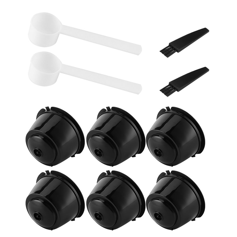 2Sets Coffee Capsule Pods Reusable Refillable Filter Cup Fit for Nestle DOLCE view 8