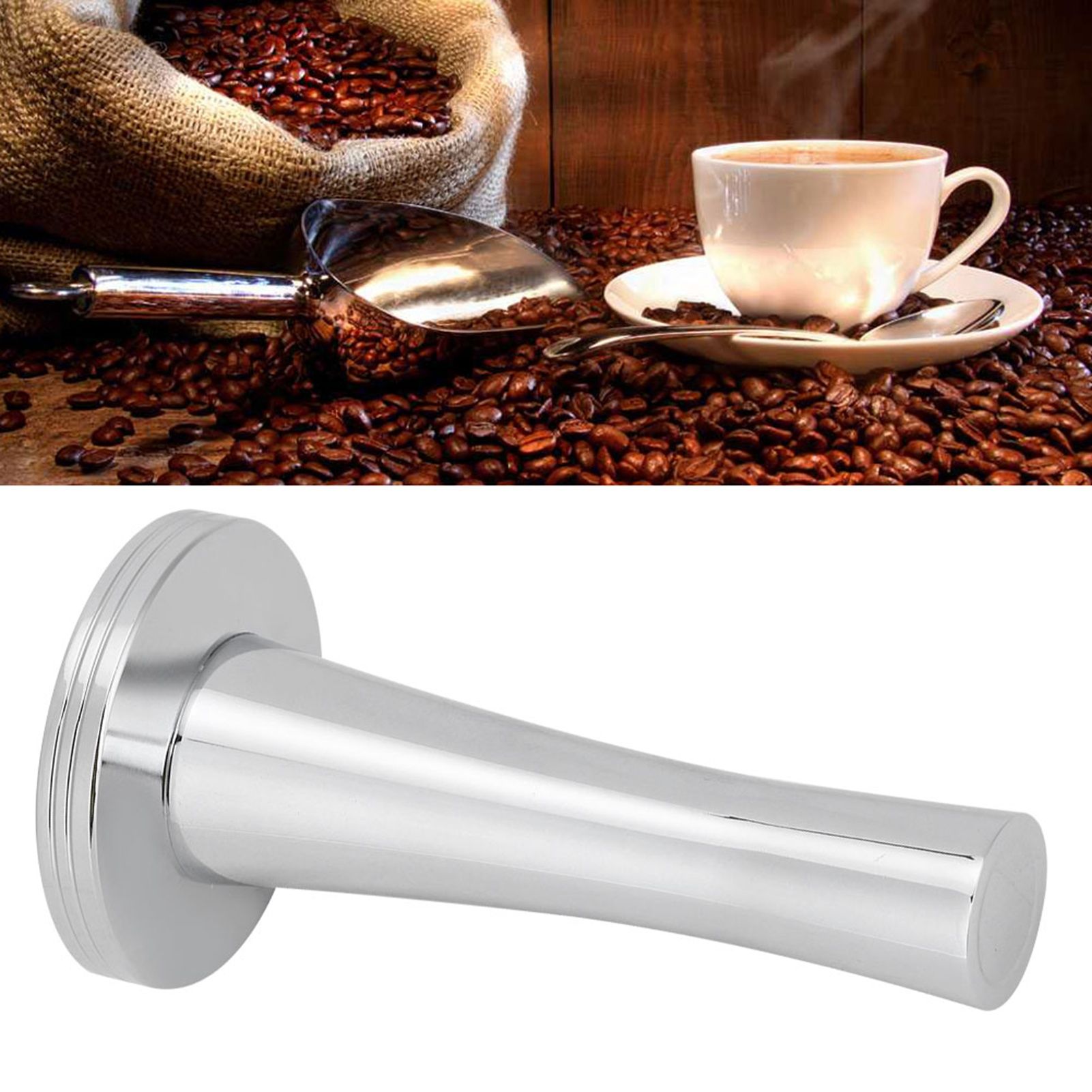 41mm Capsule Coffee Powder Hammer Tamper Stainless Steel Coffee Press Tool for view 9