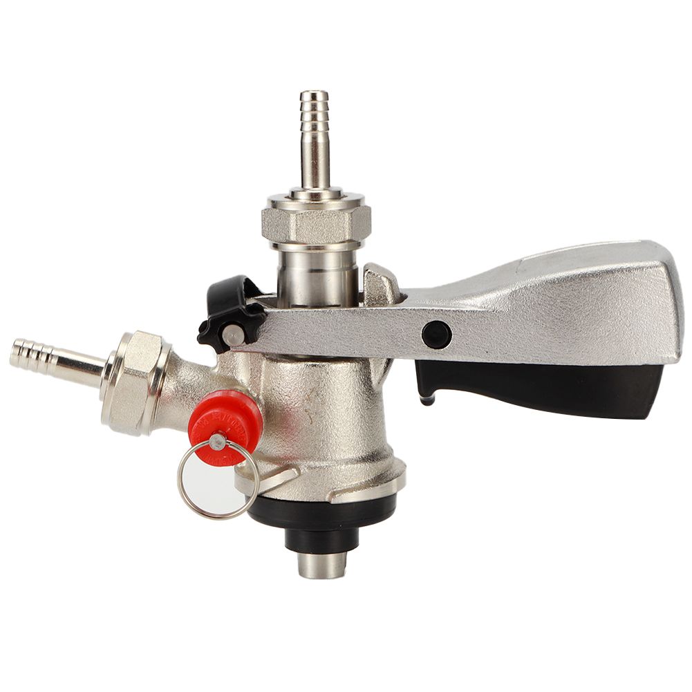G5/8 S Type Draft Beer Keg Coupler Dispenser with Pressure Relief Valve Home view 4