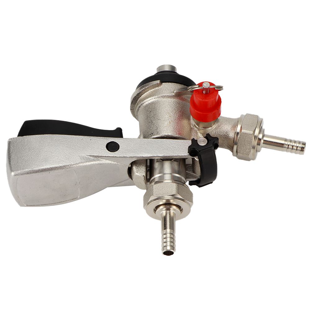 G5/8 S Type Draft Beer Keg Coupler Dispenser with Pressure Relief Valve Home view 6