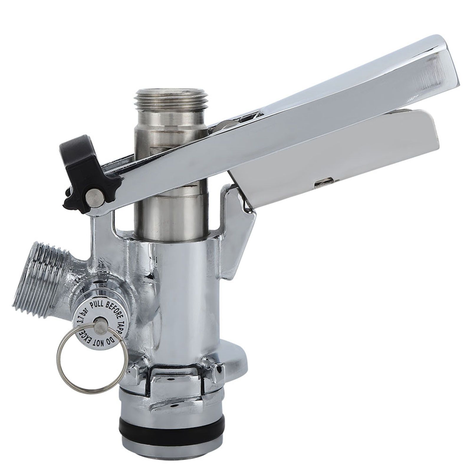 G5/8 U Type Stainless Steel Beer Keg Coupler Dispenser Accessory for Home Bar view 4