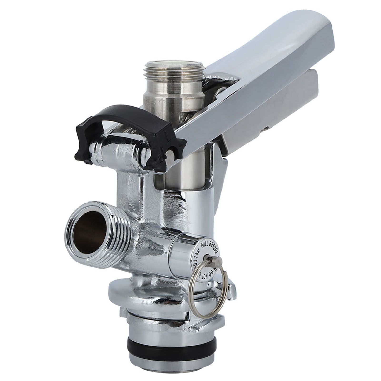 G5/8 U Type Stainless Steel Beer Keg Coupler Dispenser Accessory for Home Bar view 5
