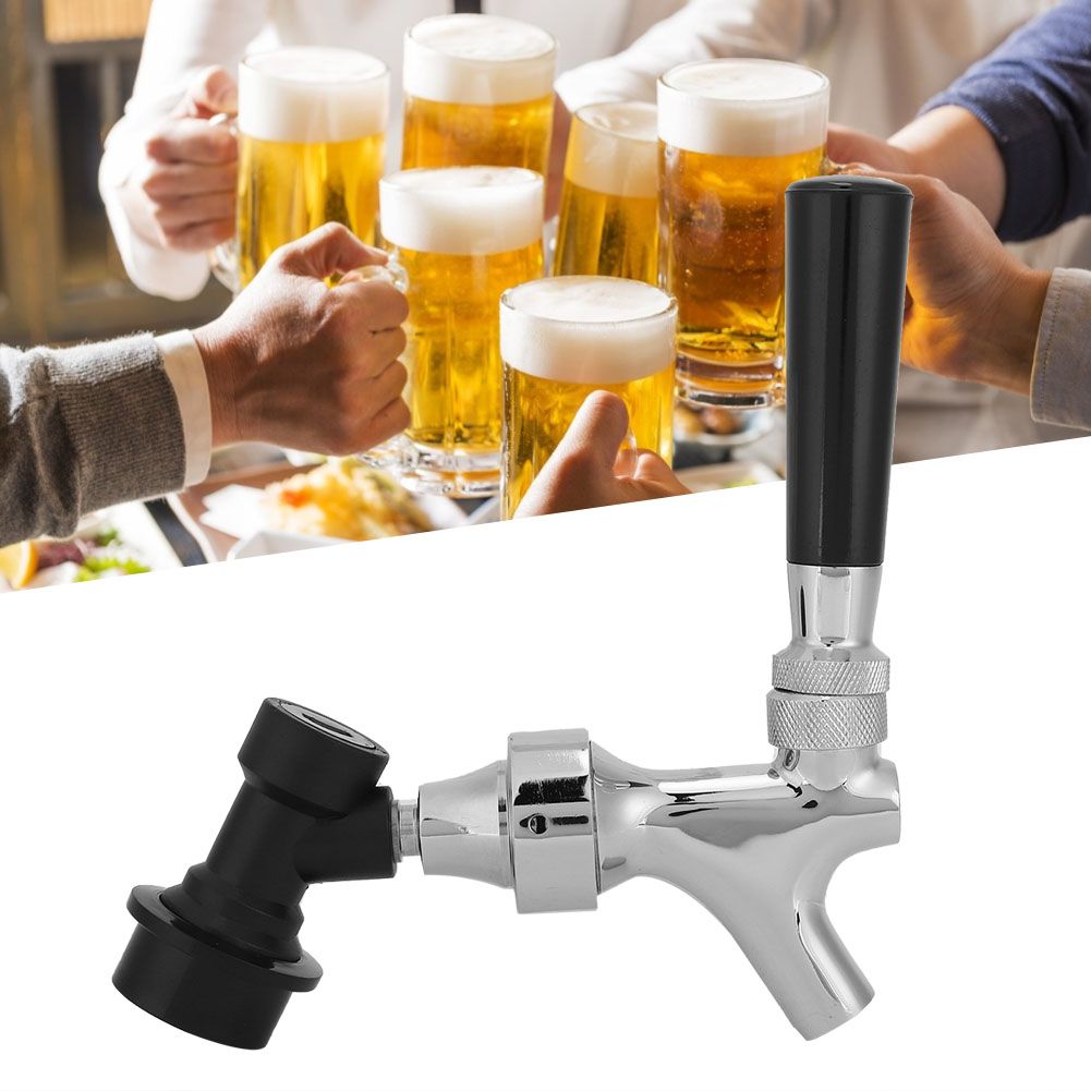 G5/8 NonAjustable Homebrew Beer Keg Tap Beer Draft Faucet Kit Brewing view 9