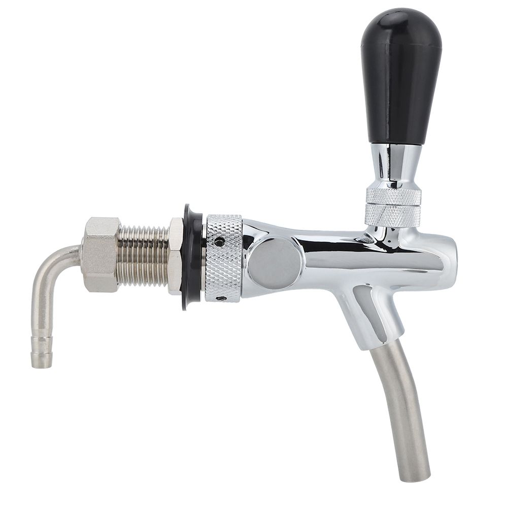 G5/8in Thread Chroming Brass Stainless Steel Adjustable Beer Faucet Tap Beer view 8