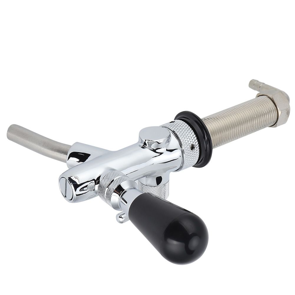 G5/8in Thread Long Shank Adjustable Draft Beer Faucet Tap Dispenser Wine Tools