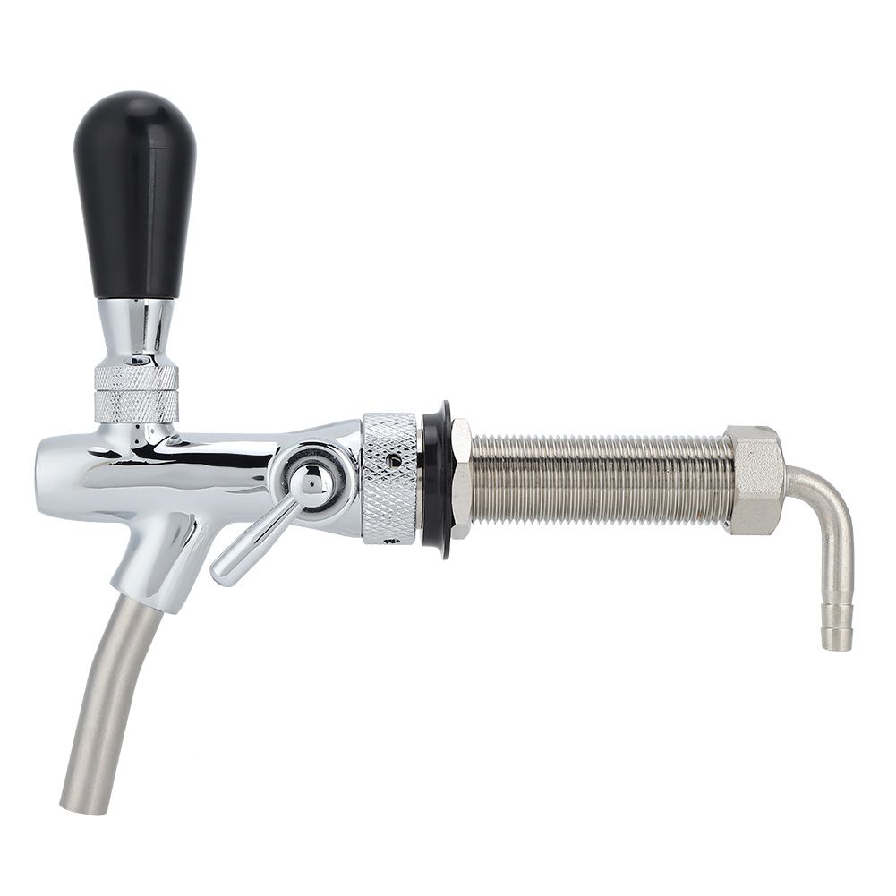 G5/8in Thread Long Shank Adjustable Draft Beer Faucet Tap Dispenser Wine Tools view 5