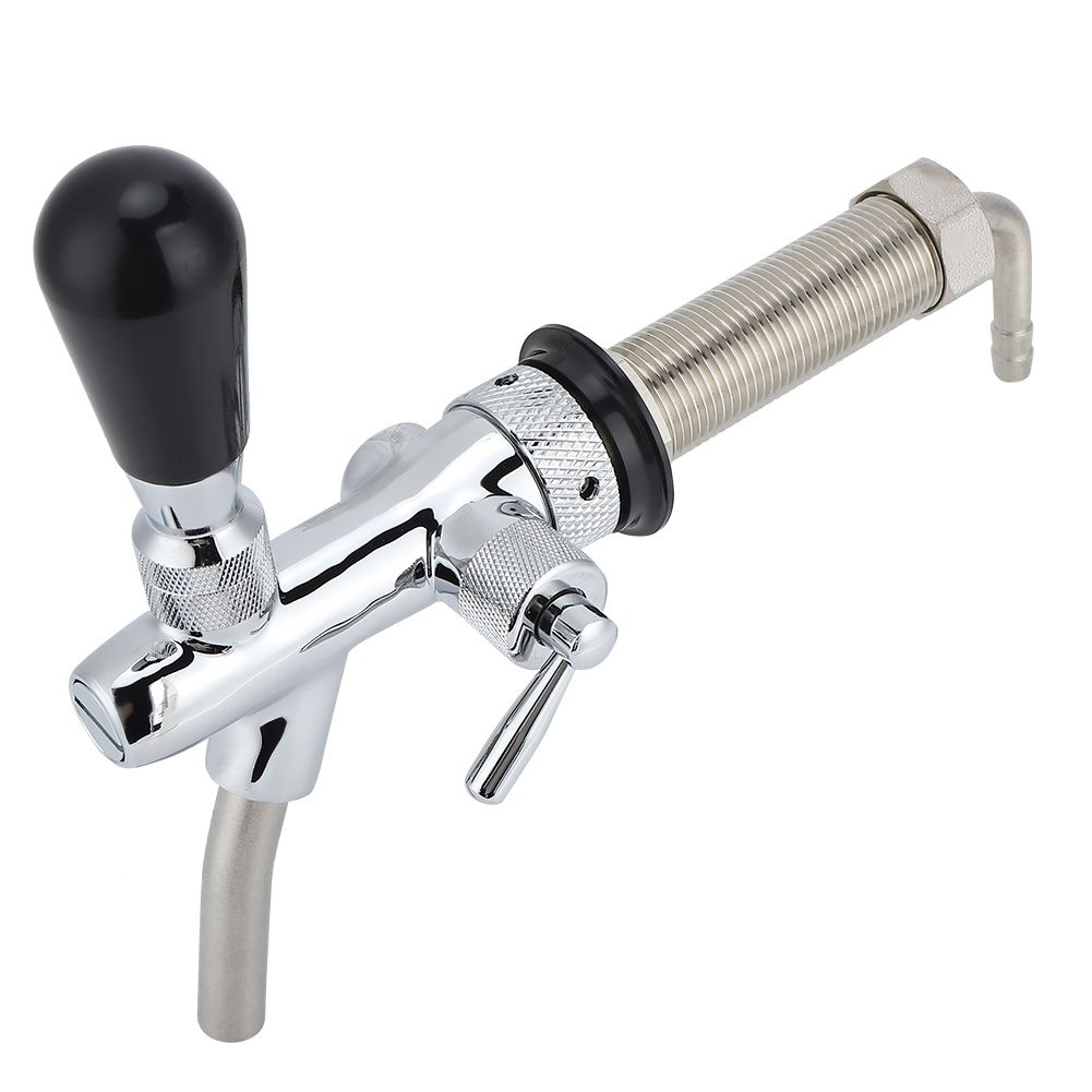 G5/8in Thread Long Shank Adjustable Draft Beer Faucet Tap Dispenser Wine Tools view 8