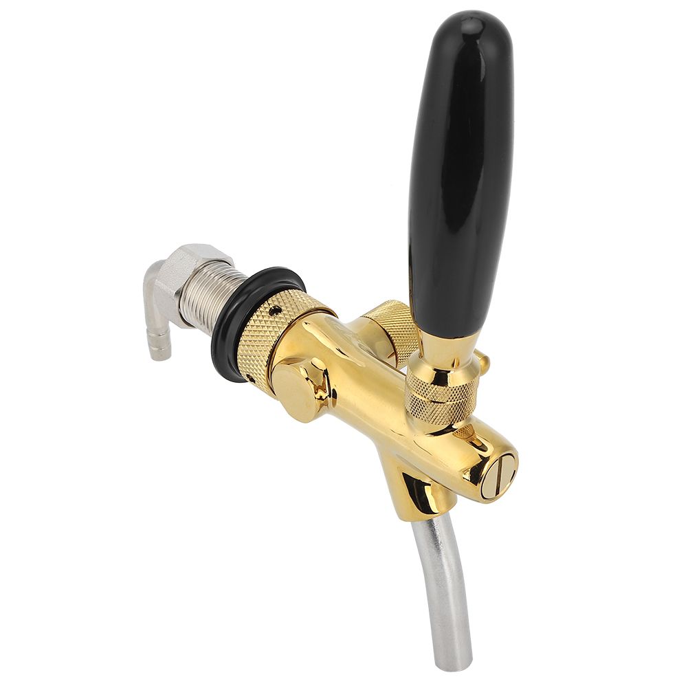 G5/8 Thread Adjustable Beer Tap Faucet Brass Stainless Steel Equipment for view 3
