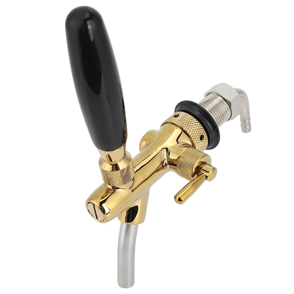 G5/8 Thread Adjustable Beer Tap Faucet Brass Stainless Steel Equipment for view 4